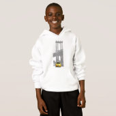 Boys Pullover Hoodies Nyc Yellow Taxi Brooklyn (Front Full)
