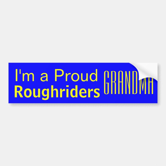 Boys Ranch High School PROUD Grandm bumper sticker (Front)