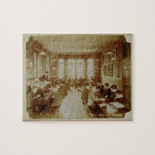 Boy's Recreation Room at the Deaf and Dumb Institu Jigsaw Puzzle