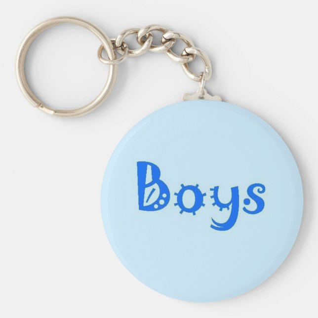 Boys Restroom keychain (Front)