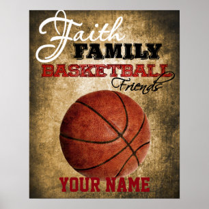 Boys Room Decor Basketball Personalised