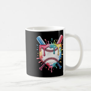 Boys Sell Drip Home Plate Ice Cream Drip Youth Sel Coffee Mug