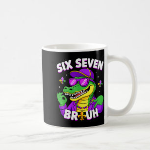 Boys Shirt 67 Mardi Gras Alligator Mardigator Coffee Mug