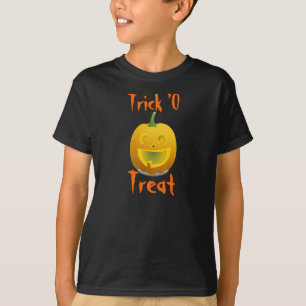 BOYS SHIRTS - HALLOWEEN DESIGNS - JACK O LANTERN