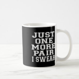 Boys Sketll Sneaker Head Just One More Pair Sneake Coffee Mug