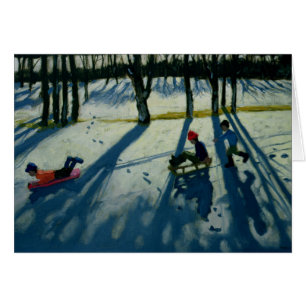 Boys Sledging Allestree Park Derby