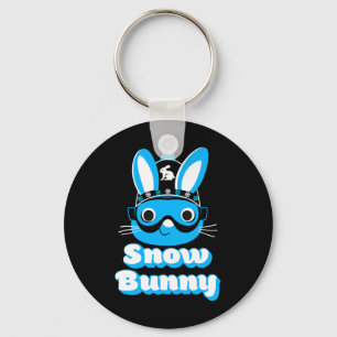 Boys Snow Bunny Skiing Snowboarding Beginner Men S Key Ring