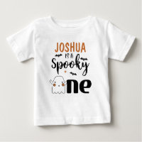 Boy's Spooky One Halloween 1st Birthday Shirt