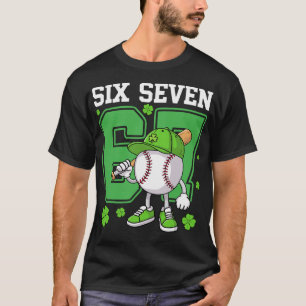 Boys St Patricks 67 Baseball Ice Cream Drip T-Shirt