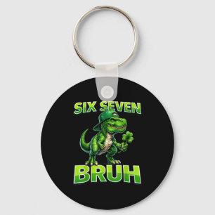 Boys st patricks day 67 youth dab six seven bruh key ring
