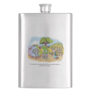 Boys Stopped By stainless steel flask