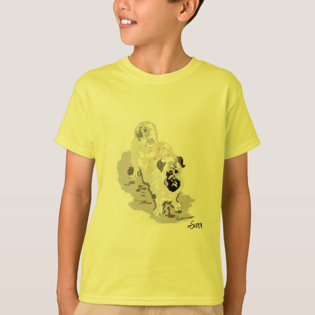 Boys T-Shirt : Puppy (Front)