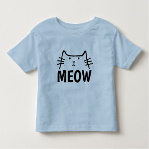 BOYS TODDLER  CAT LOVER MEOW T-Shirts