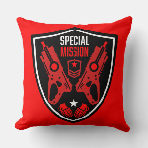 Boys Toy Dart Gun Battle Cushion