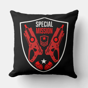 Boys Toy Dart Gun Battle Cushion