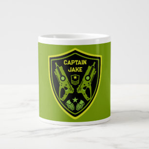 Boys Toy Dart Gun Battle Large Coffee Mug
