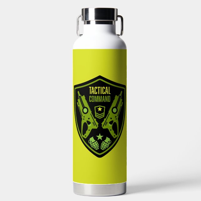 Boys Toy Dart Gun Battle Water Bottle (Front)