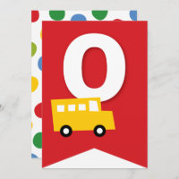 Boys Toys Kid's Birthday Party DIY Bunting Banner