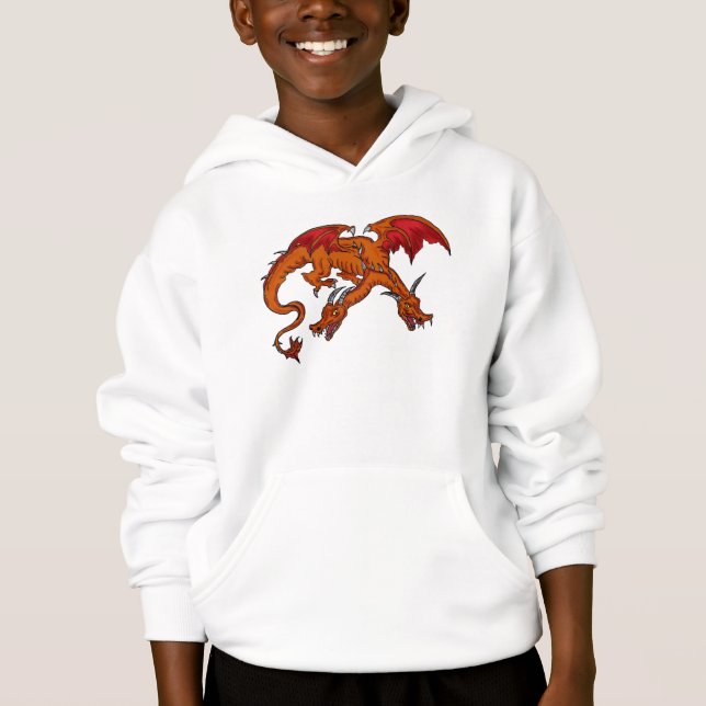 Boys two headed dragon shirt (Front)