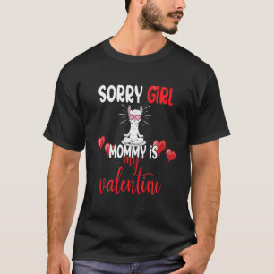 Boys Valentine's Day Quote, Llama Lover, Cool Girl T-Shirt