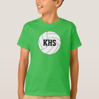 Boys' Volleyball Player Custom Team T-Shirts