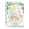 Boys Wild One Safari First Birthday Invitation