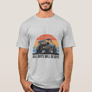 boys will be boys: 4x4 Adventure Truck  T-Shirt