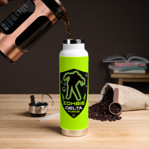 Boys Zombie Birthday Water Bottle
