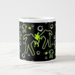 Boys Zombie School Large Coffee Mug