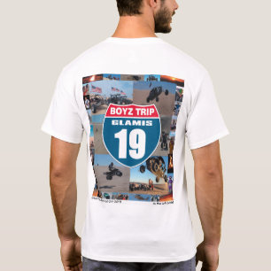 Boyz Trip 2019 White Shirts Front and Back