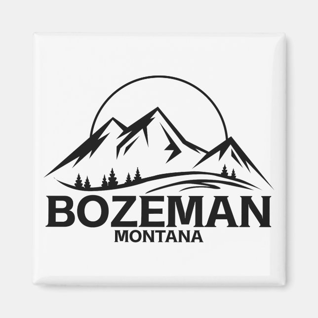 Bozeman, Montana Magnet (Front)