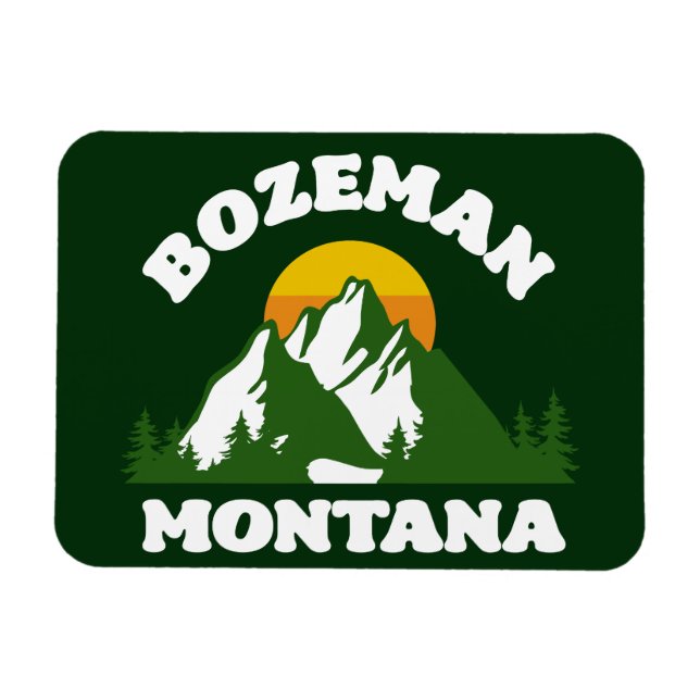 Bozeman,Montana Magnet (Horizontal)