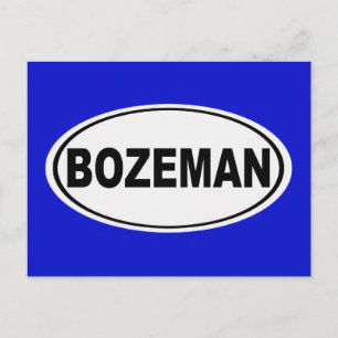 Bozeman Montana Postcard