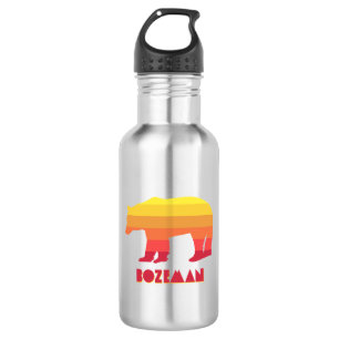 Bozeman Montana Rainbow Bear 532 Ml Water Bottle