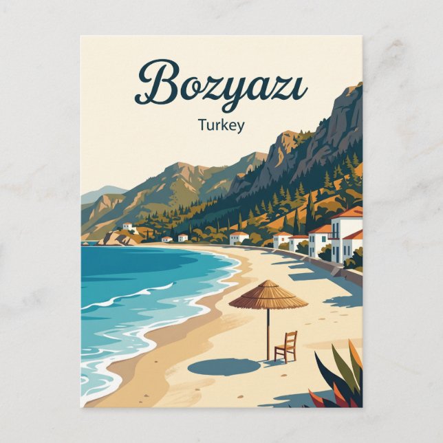 Bozyazı Turkey Postcard (Front)