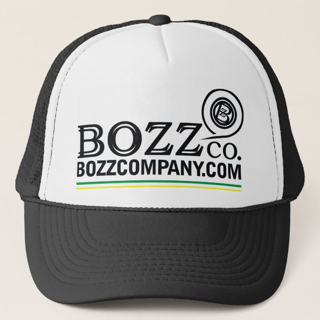 BOZZco cap. (ref.02) Trucker Hat (Front)