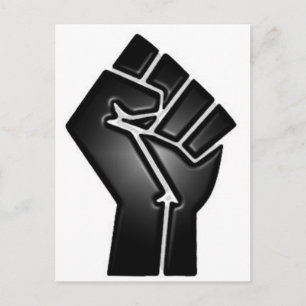 bp fist postcard