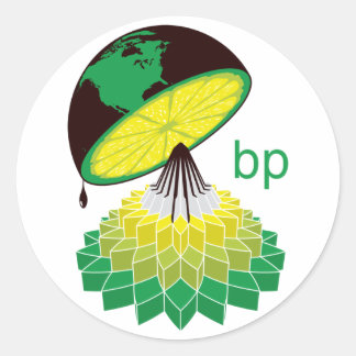 BP Logo Version 2 (Sticker) Classic Round Sticker