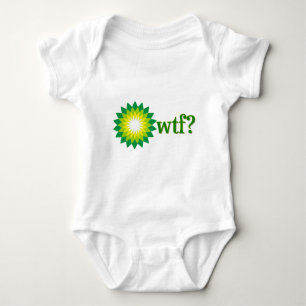BP OIL SPILL WTF BABY BODYSUIT