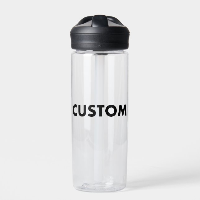 BPA, BPS & BPF Free Custom Water Bottle Blank (Front)