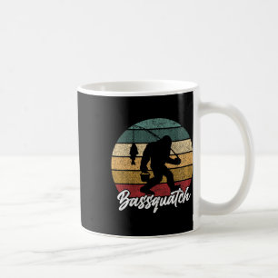 Bquatch! B Fisherman Sasquatch Funny Bigfoot Fishi Coffee Mug