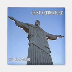BR - Brazil - Rio de Janeiro - Christ the Redeemer Magnet