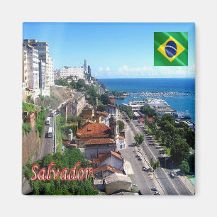 BR - Brazil - Salvador - Bahia Magnet