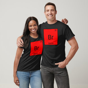 Br - Brecht Funny Chemistry Element Symbol T-Shirt