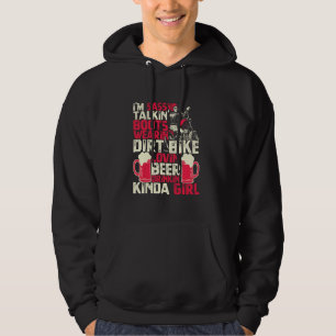 Braap Like A Girl A Sassy Dirt Bike And Beer Hoodie