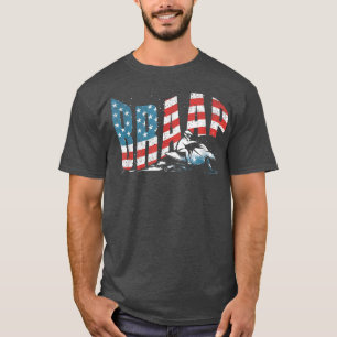 Braap Snowmobile Riding Snowmobiling Snowmobiler F T-Shirt