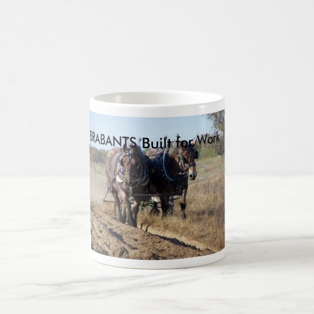 Brabants Belgian Draught   Horse Coffee Mug (Center)