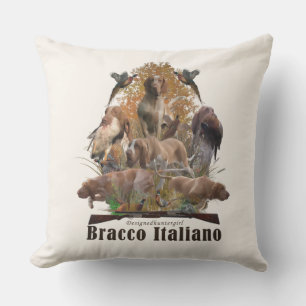 Bracco italiano cushion