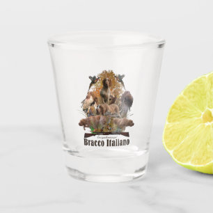 Bracco Italiano  Shot Glass
