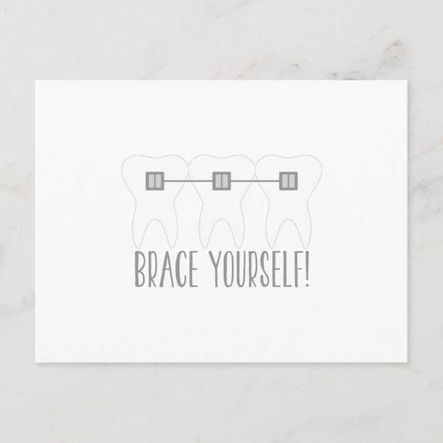 Brace Yourself Postcard (Front)